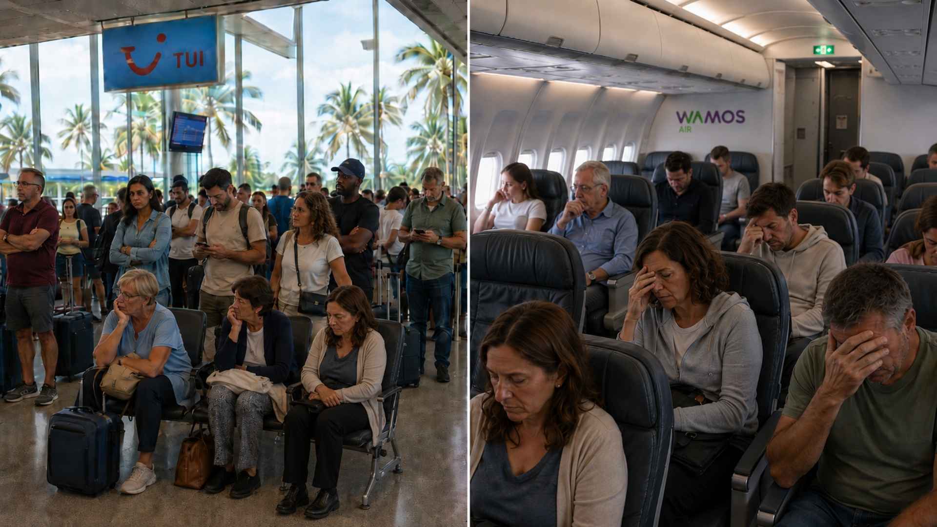 Vertraging met TUI tussen Curaçao en Schiphol