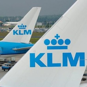 KLM vliegtuigen