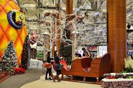 Changi airport kerst