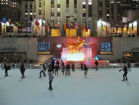 Rockefeller Center ijsbaan