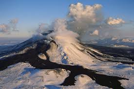 Uitbarstende vulkaan op IJsland