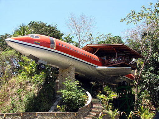 Costa Ricaans Vliegtuig hotel