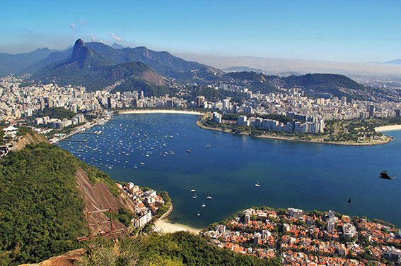 Uitzicht op Rio de Janeiro
