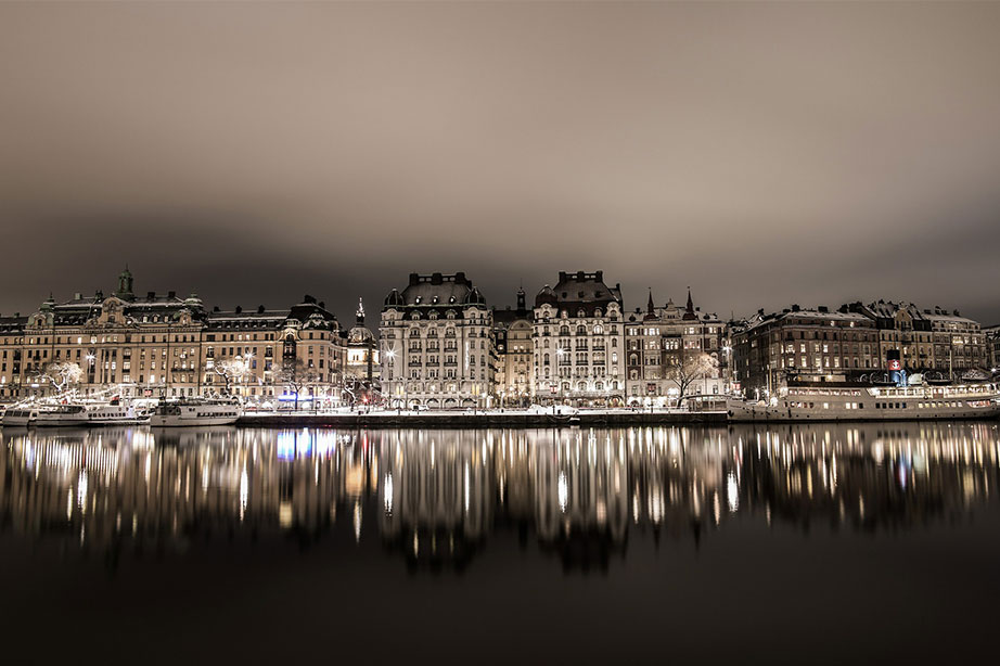 stockholm uitzicht op de kade