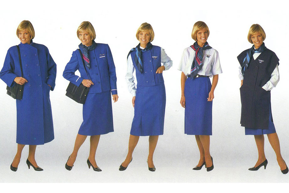 klm uniform vroeger 