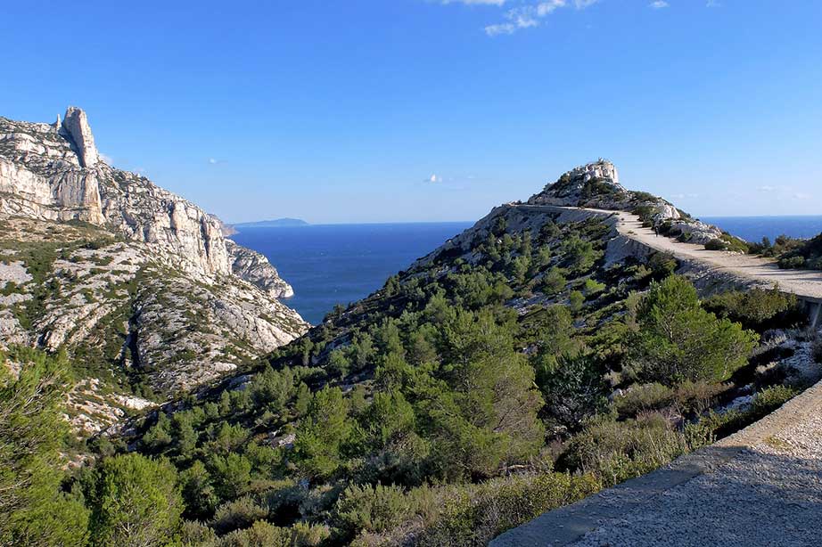 bergen en zee bij marseille