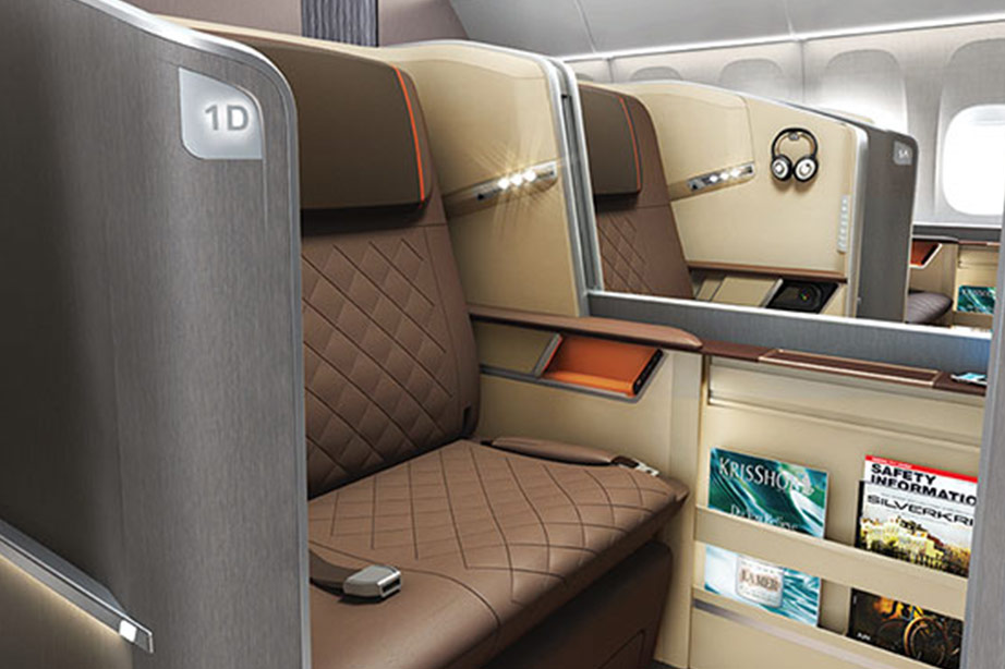 First Class in het vliegtuig van Etihad Airways