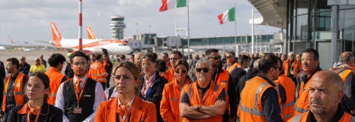 personeel easyjet staakt in italie vandaag