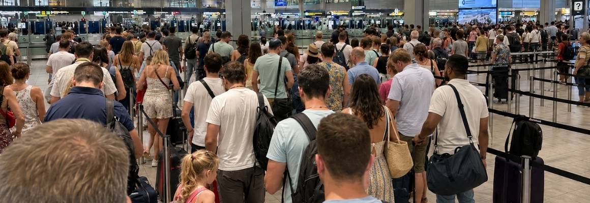 schiphol douane druk