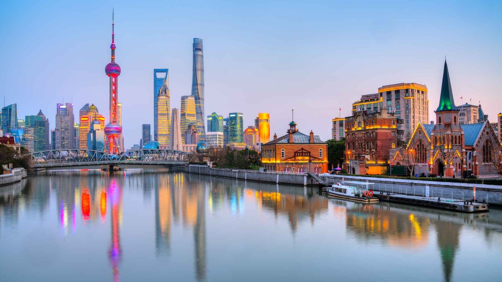 shanghai waterfront
